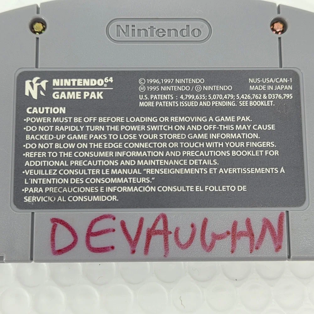 1080 TenEighty Snowboarding Nintendo 64 N64 Video Game Cartridge NUS-006 Tested
